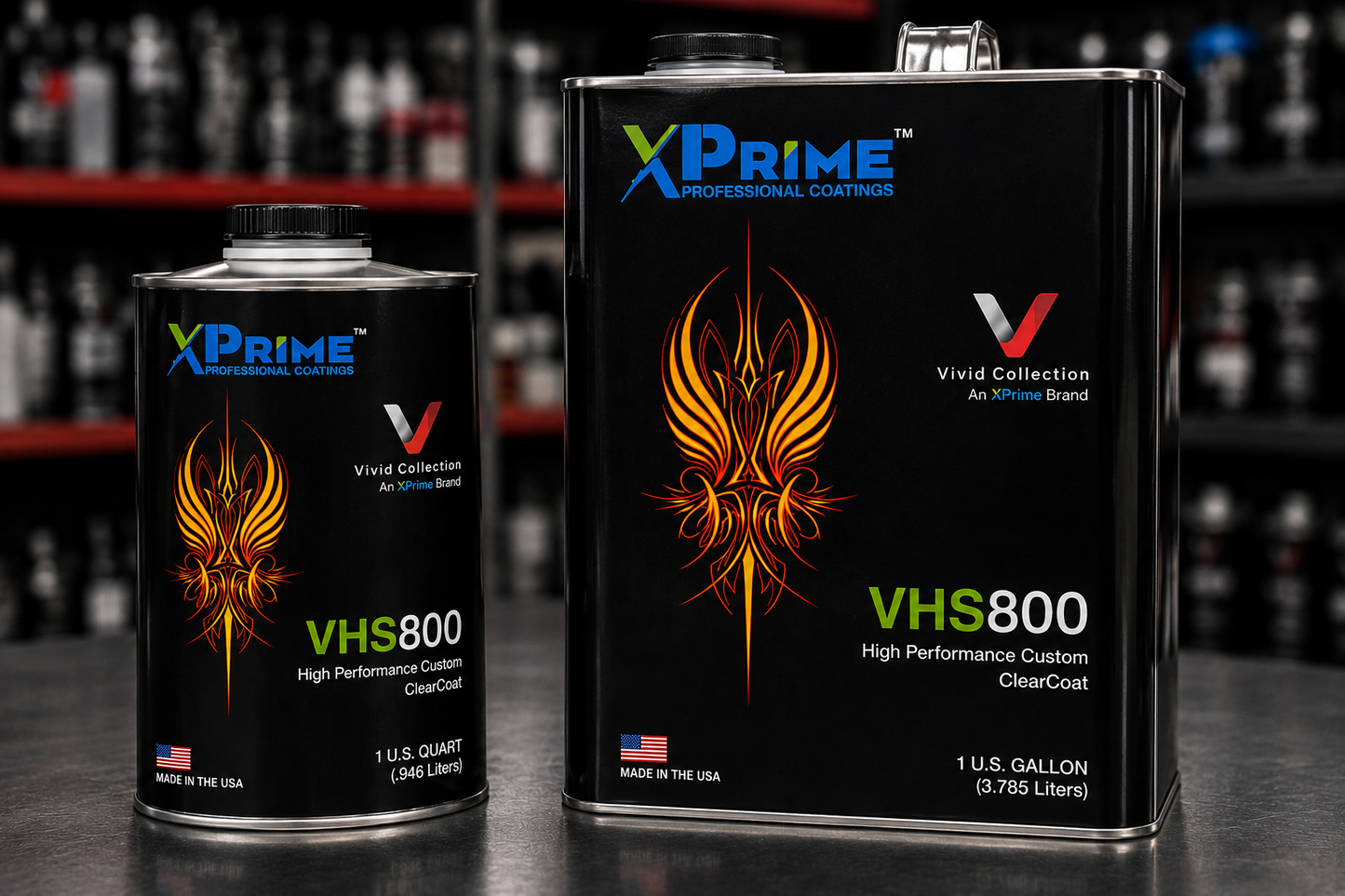 VHS800 Custom Clear Coat & Activator