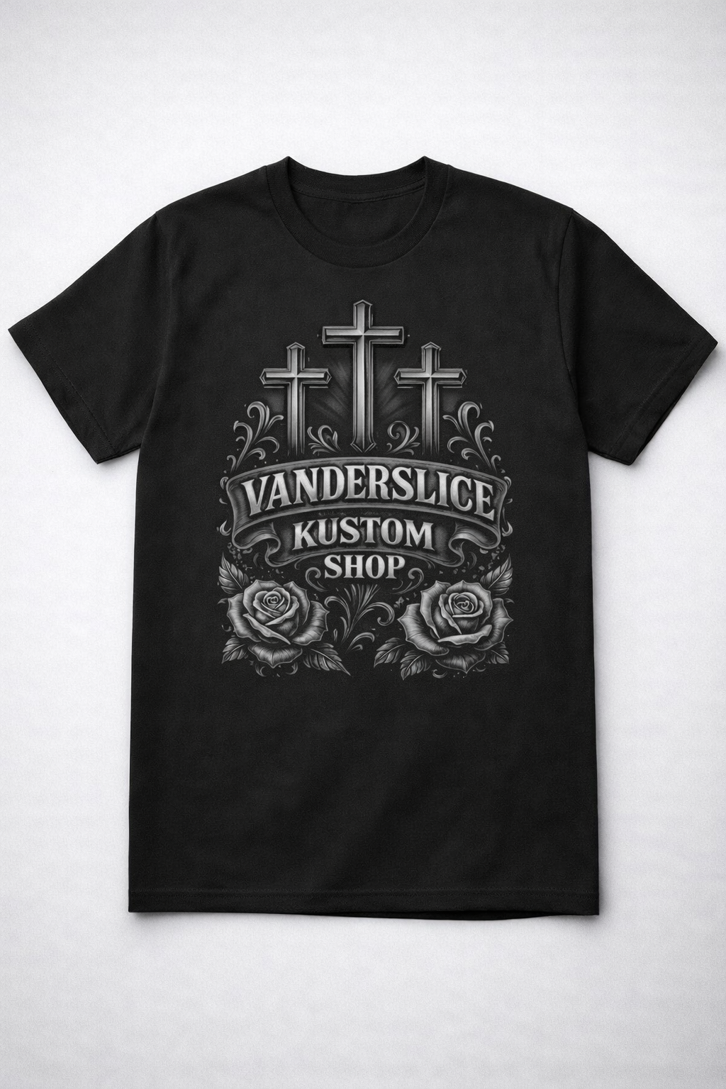 VKS Rose Cross Tee