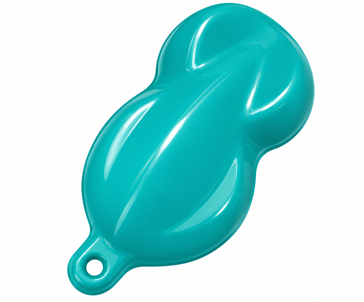 Blue Agave – Aqua Blue-Green Solid Basecoat