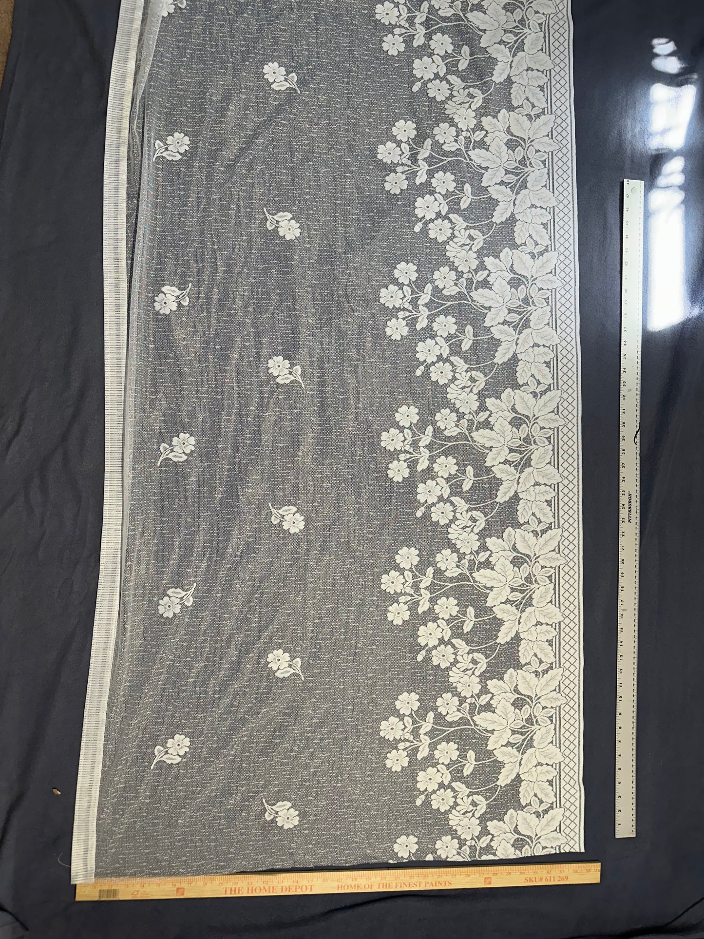 6.5ft x 3ft Flower Lace