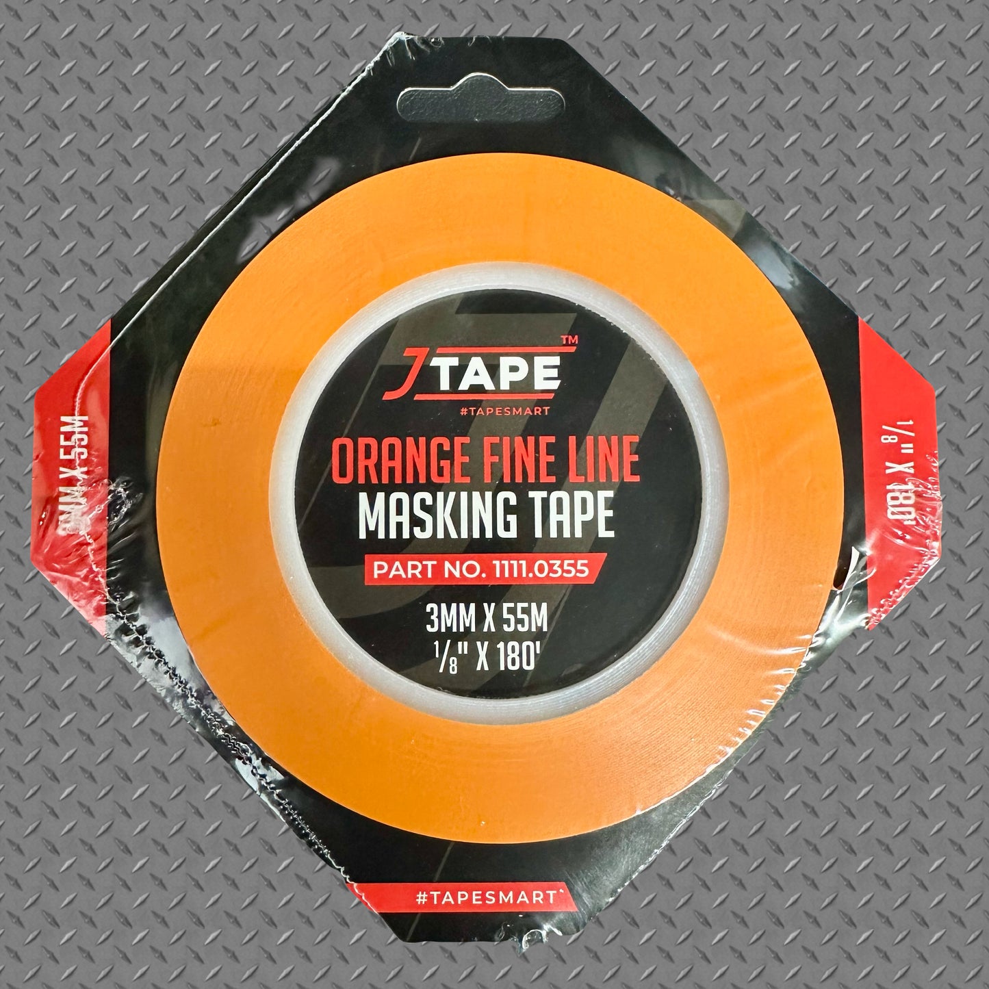 1/8" (3mm) Orange Vinyl /fine Line Tape
