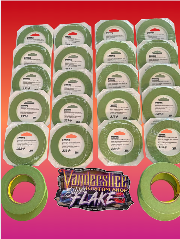 24 roll 3M green, mixed kit, masking tape