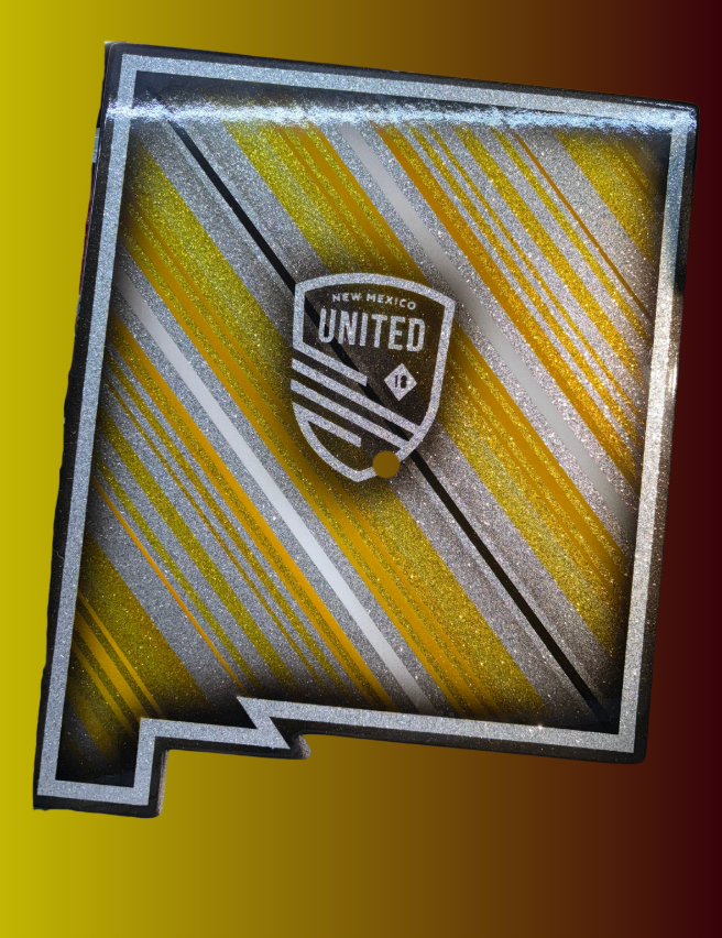 NM United Soccer Art Piece