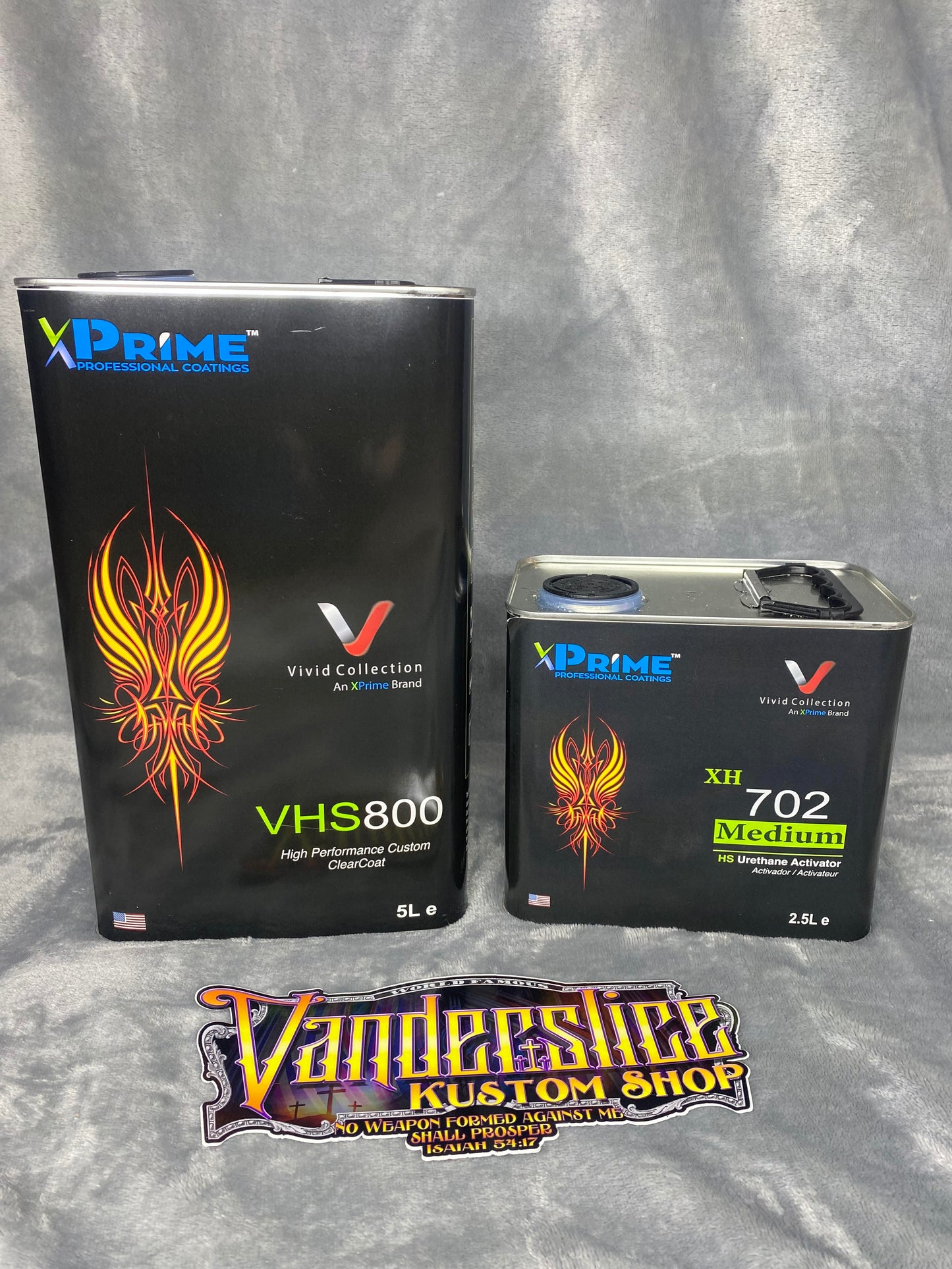 VHS800 Custom ClearCoat and Activator