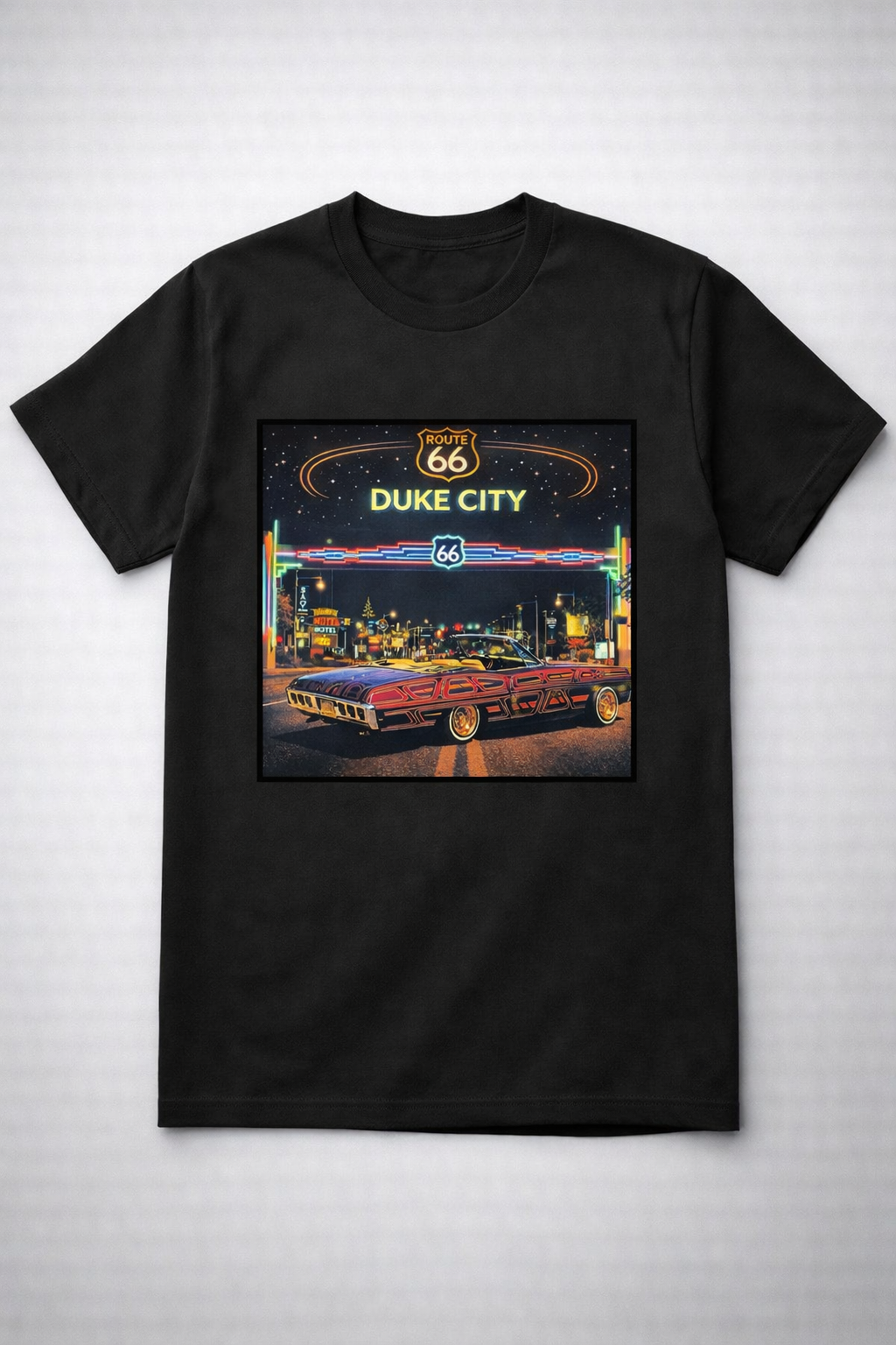 Route 66 Duke City Tee-'68 Impala