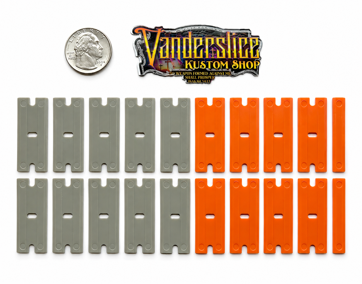 Plastic Razor Blades | Scratch-Safe Tape & Adhesive Removal