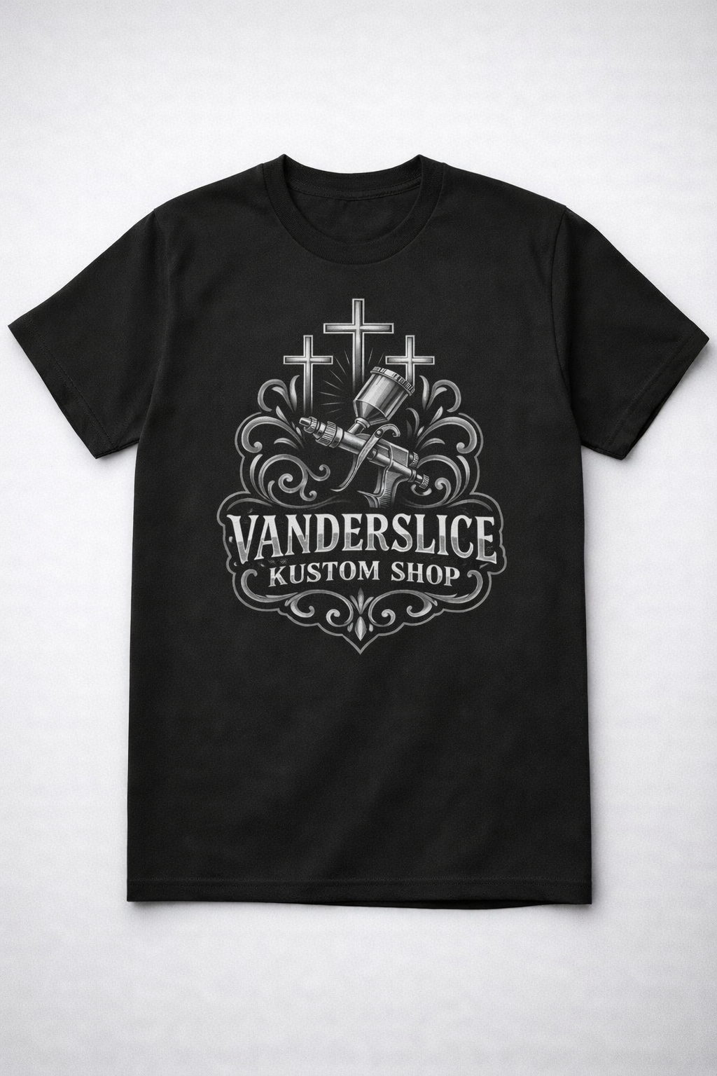 VKS Spray Gun Cross Cross Tee