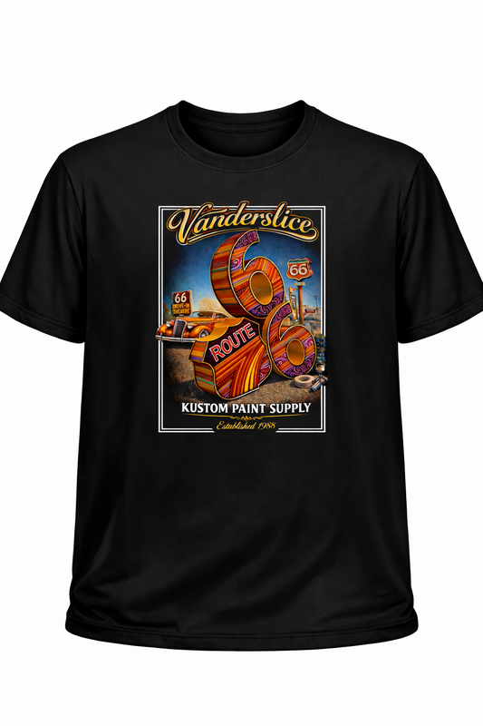 Route 66 Vanderslice Kustom Shop Tee