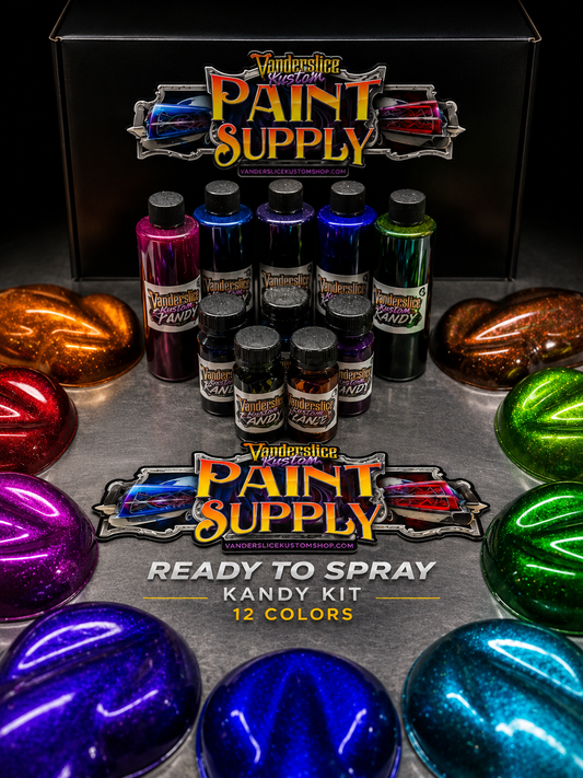 Ready-to-Spray Candy Paint Set-12 Colors