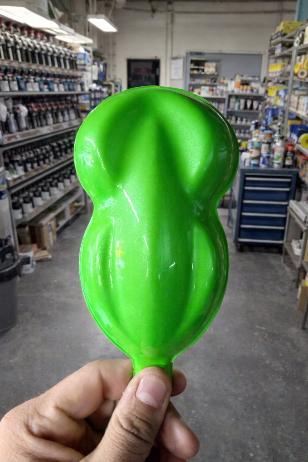 Lime Fresh Green Pearl Basecoat