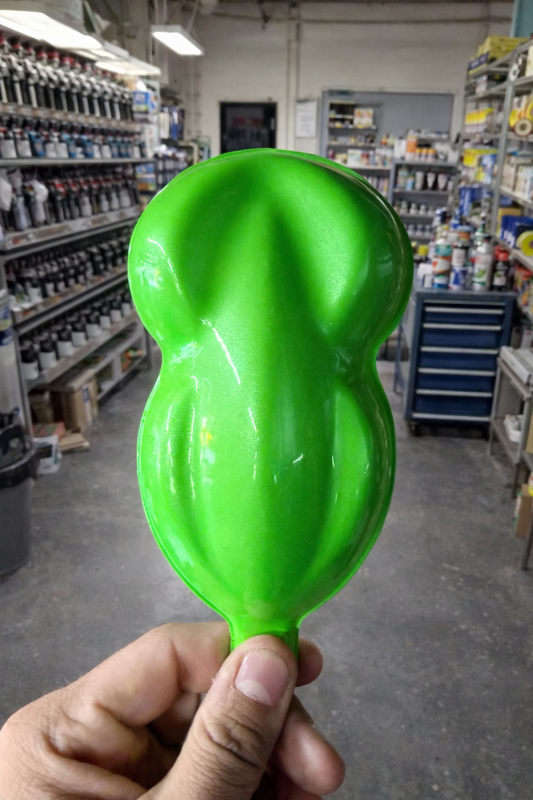 Lime Fresh Green Pearl Basecoat