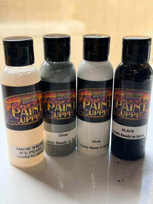 Vanderslice Ready-to-Spray Candy Paint – 4 Color Essential Kit