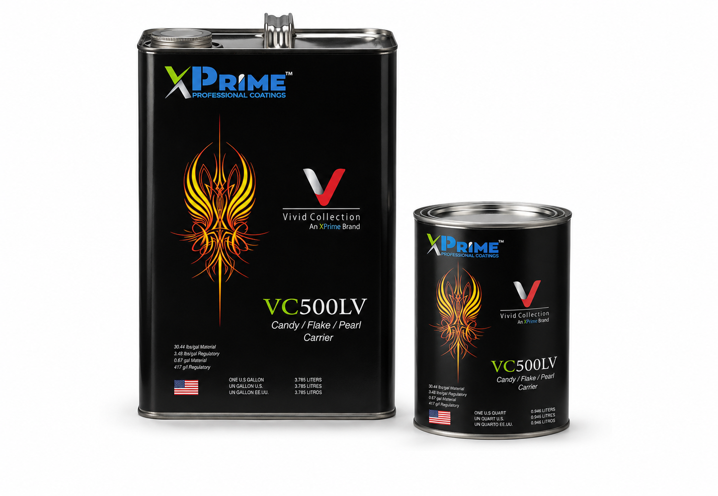 VC500 LV Intercoat Clear – Candy, Pearl & Flake Carrier