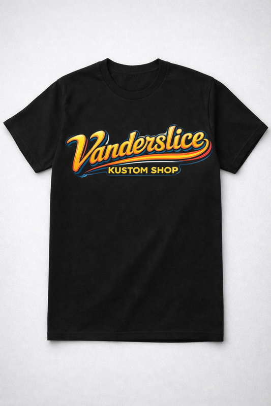 Vanderslice Kustom Shop Tee-New Drop #2