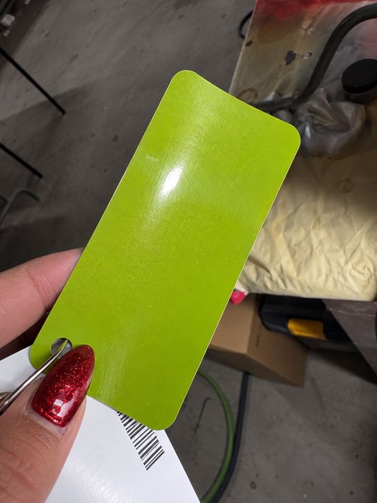 Limewire – Bright Lime Green Solid Basecoat