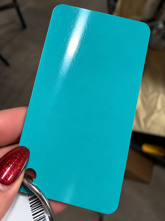 Blue Agave – Aqua Blue-Green Solid Basecoat