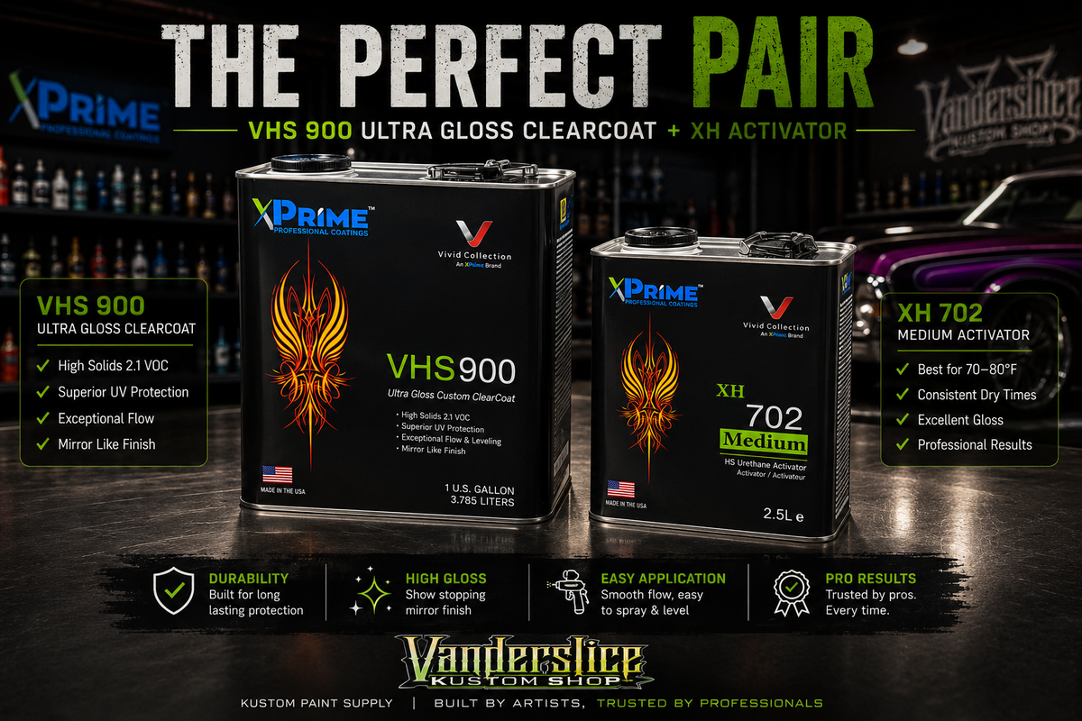 VHS900 High Solids Clear Coat Kit – Activator Included (1.75L System)
