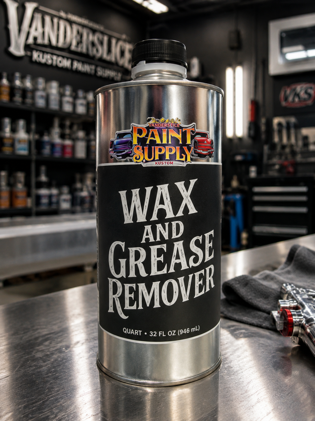 Automotive Wax & Grease Remover – Quart | Paint Prep Cleaner