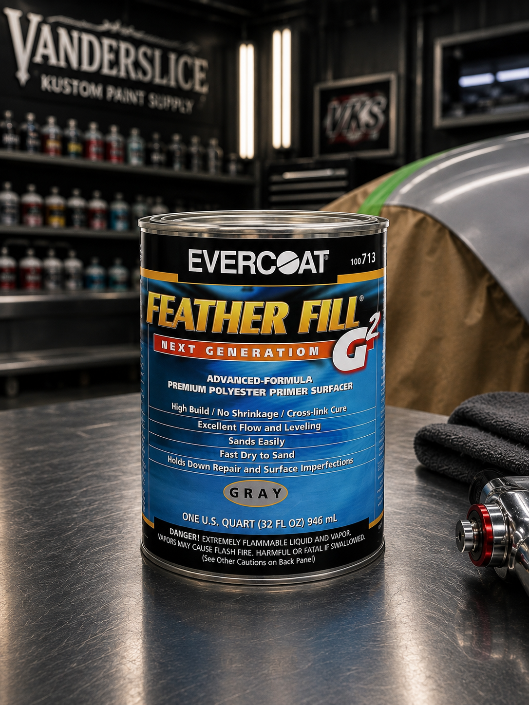 Evercoat Feather Fill G2 Polyester Primer Surfacer – High Build