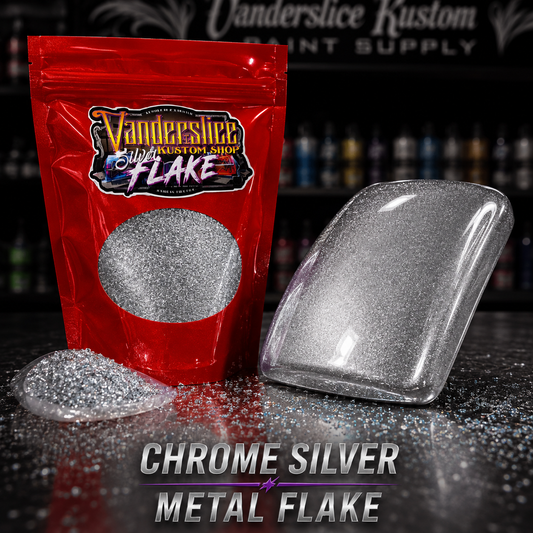 Chrome Silver Flake