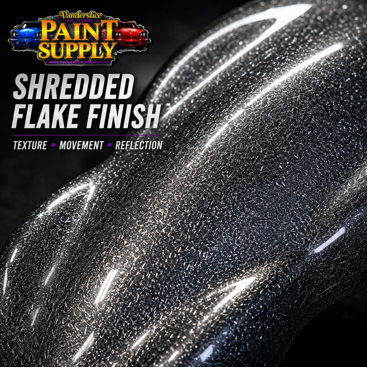 Shredded Metal Flake – Custom Automotive Flake