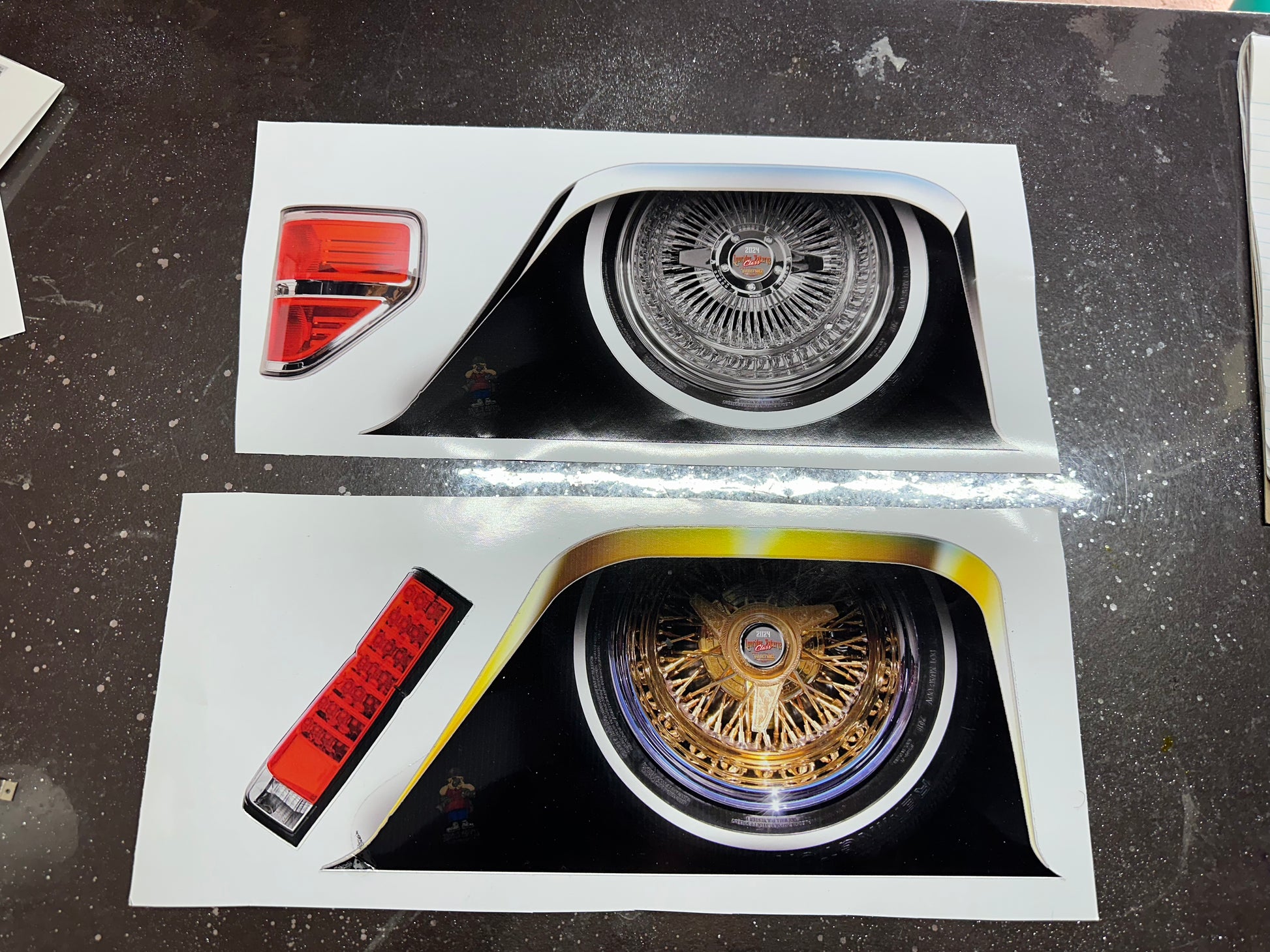 Custom Wrap Rims Wrap Vinyl Custom Rims for skateboards and boards – Vanderslice Kustom Shop