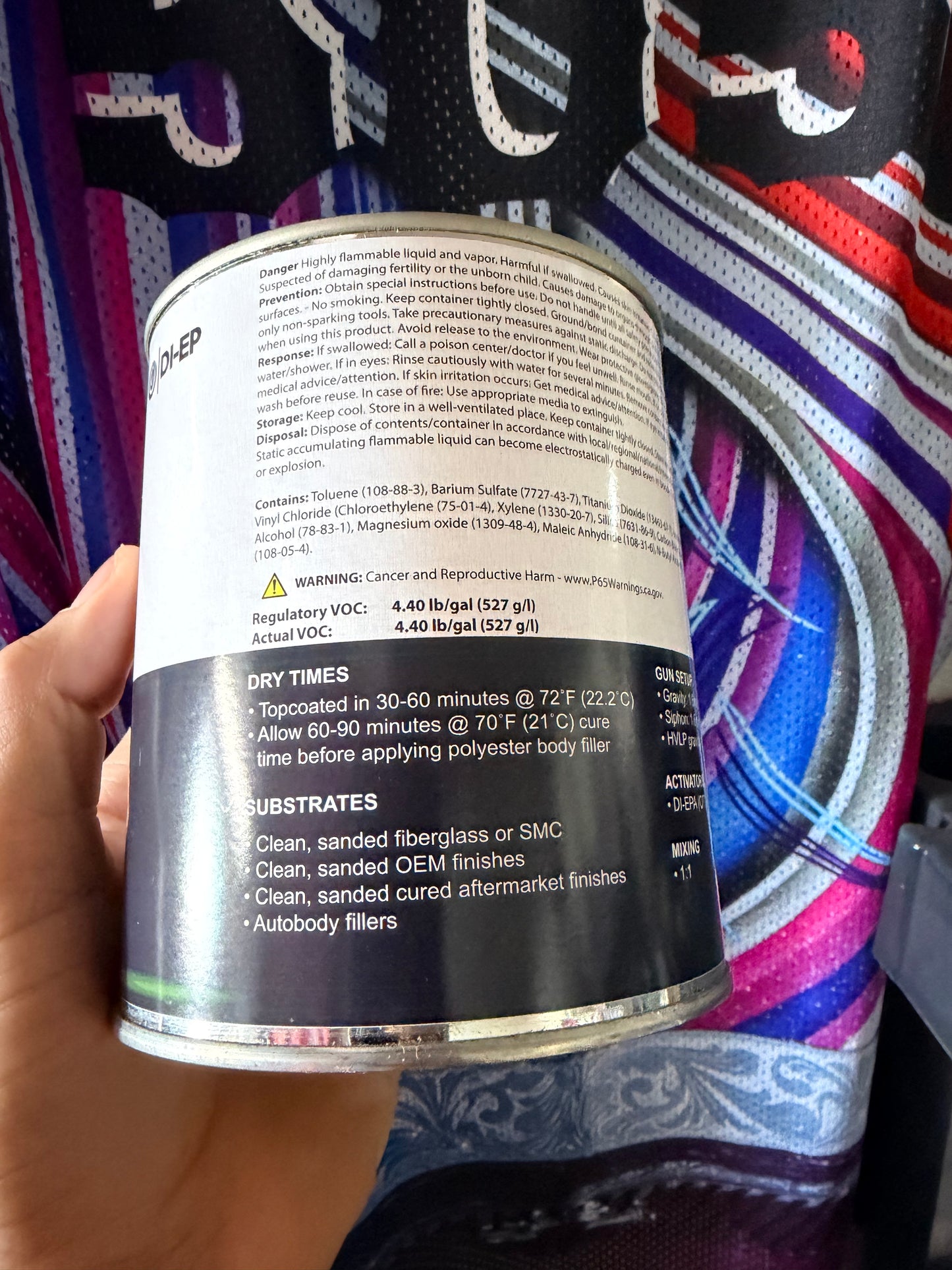 1:1 Epoxy Primer Gray with Activator