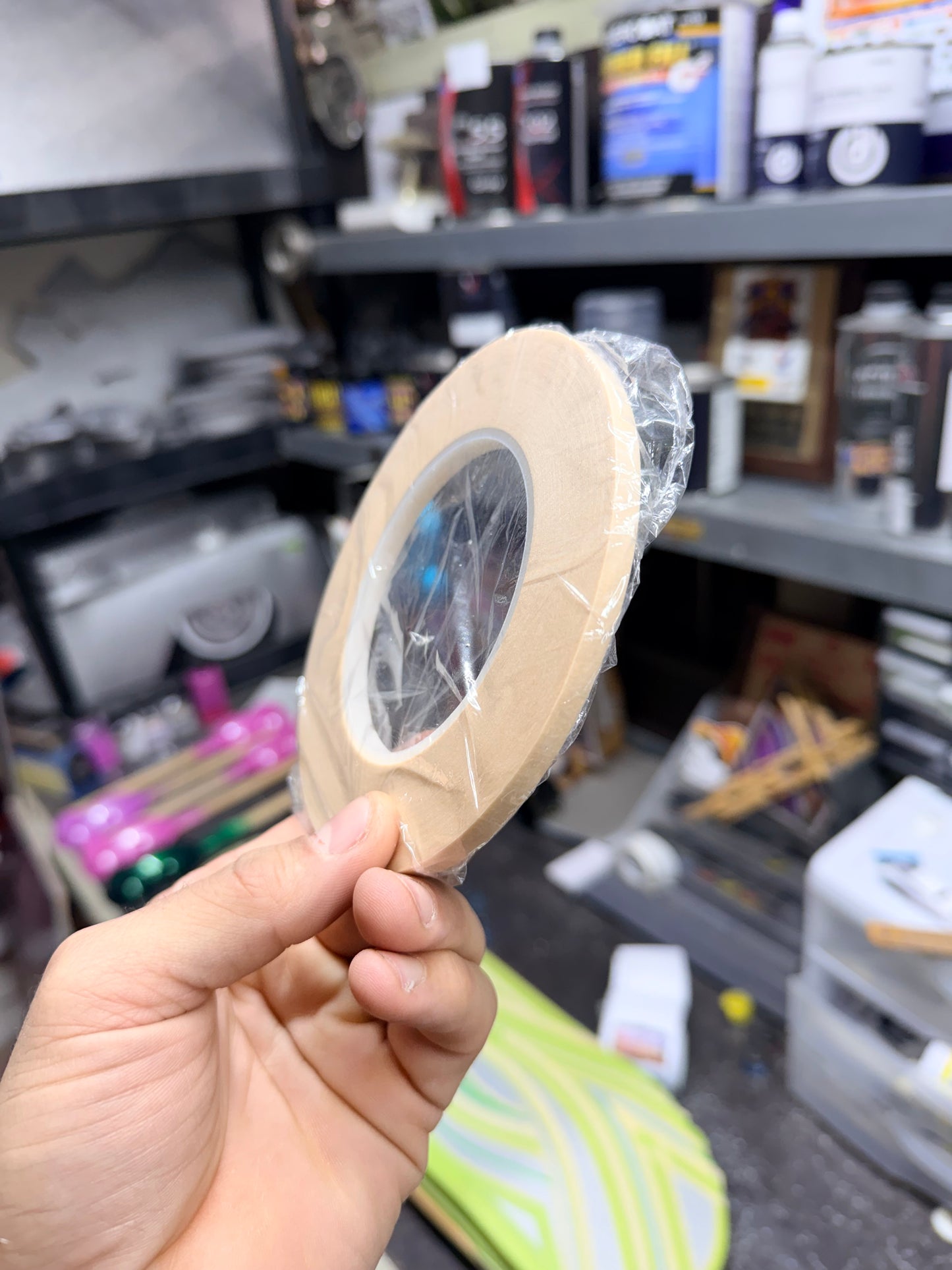 1/4" 3M tan masking tape