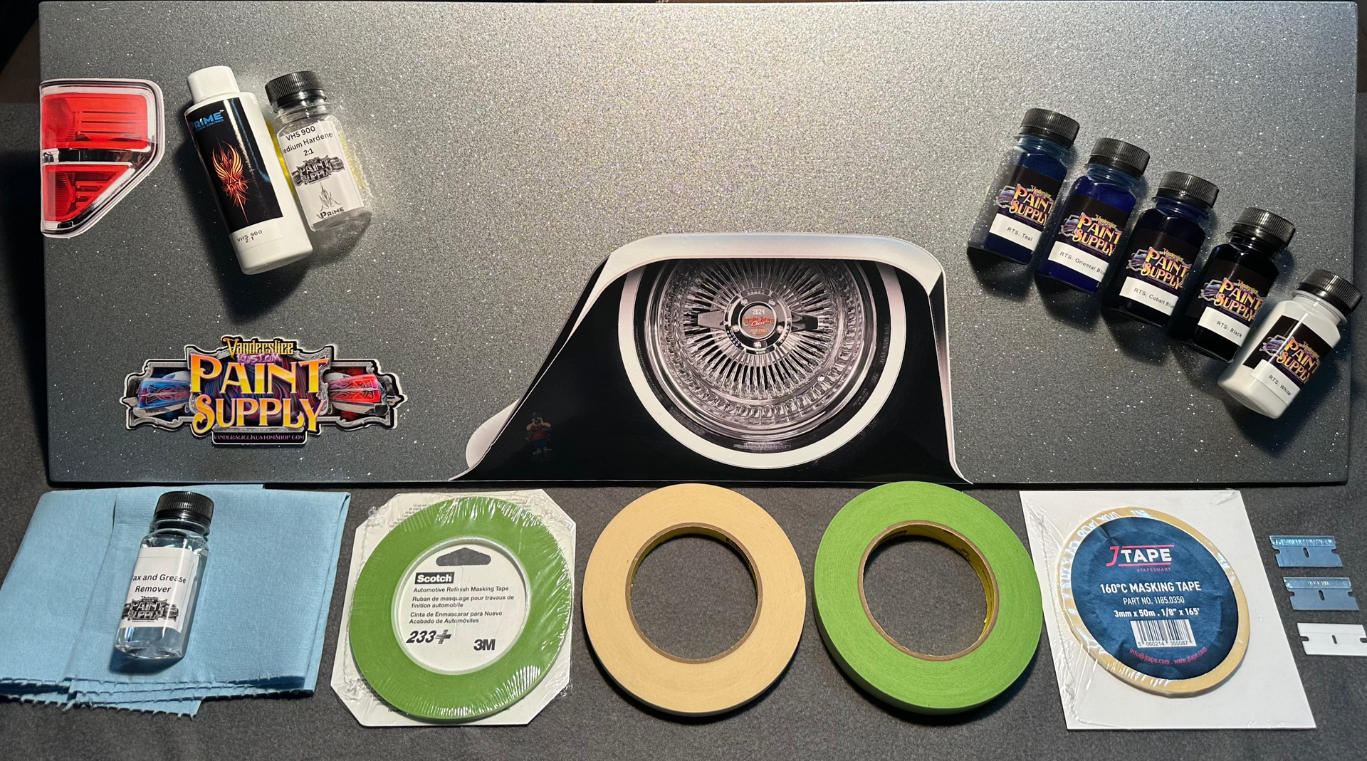 ★ LOWRIDER STREET BOARD LOWRIDER SKATEBOARD KIT - READY FOR PAINT – Custom Fineline Tape