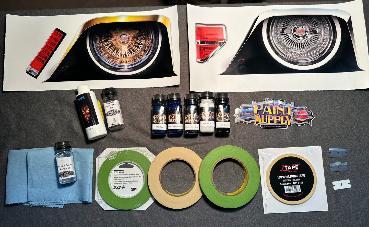 DIY Lowrider Pattern 12x32in MDF Board Kit – Vanderslice Kustom Shop