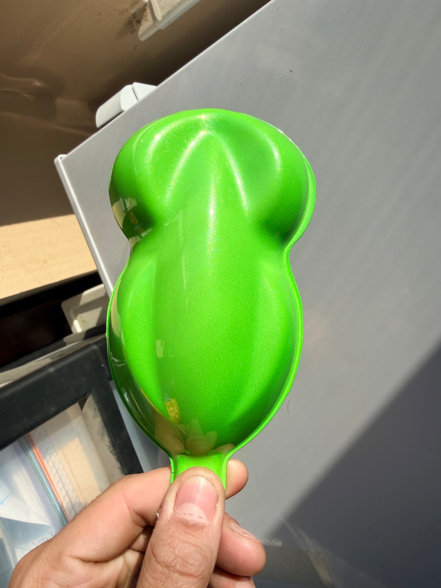 Lime Fresh Green Pearl Basecoat