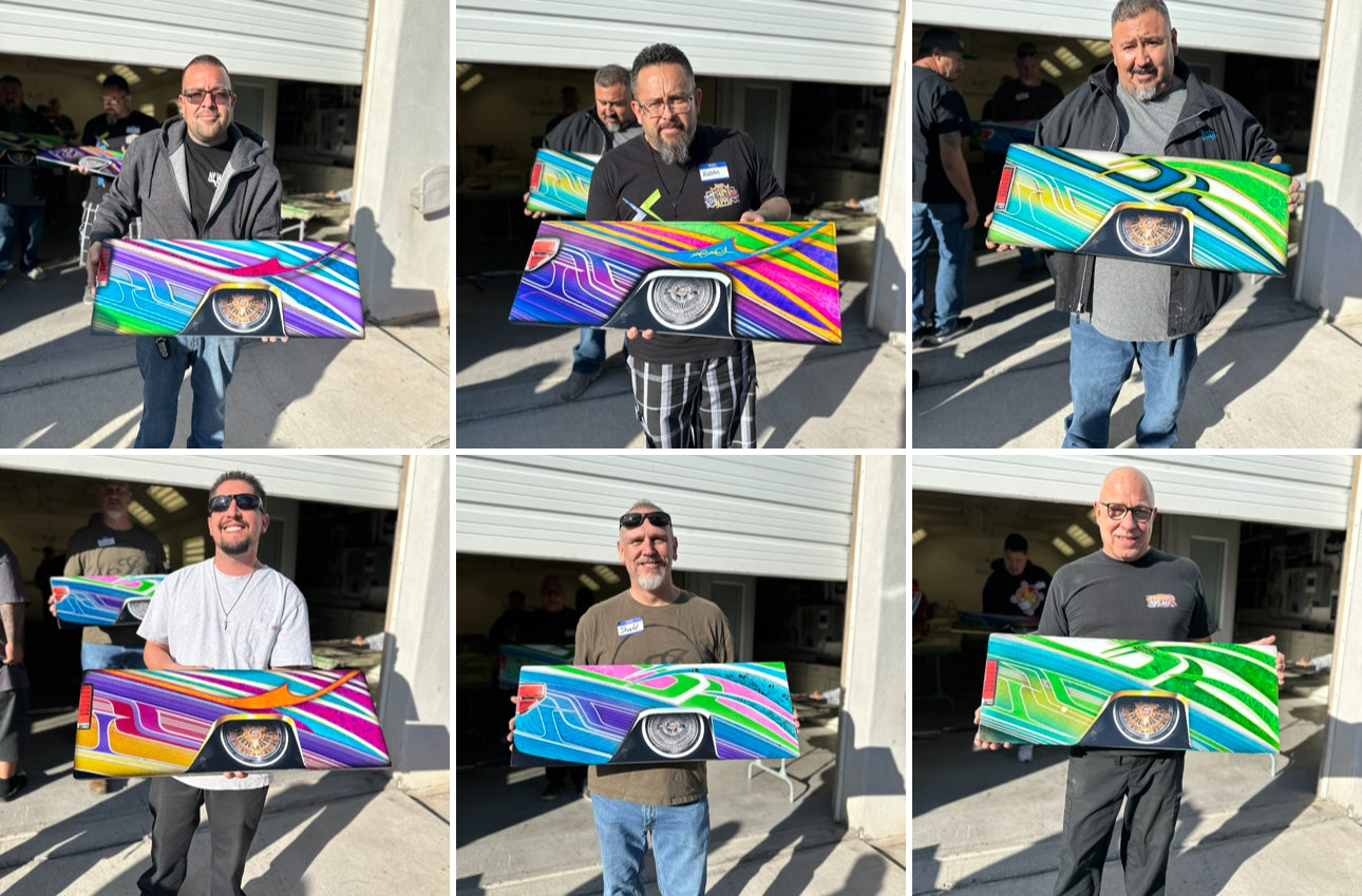 DIY Lowrider Pattern 12x32in MDF Board Kit – Vanderslice Kustom Shop