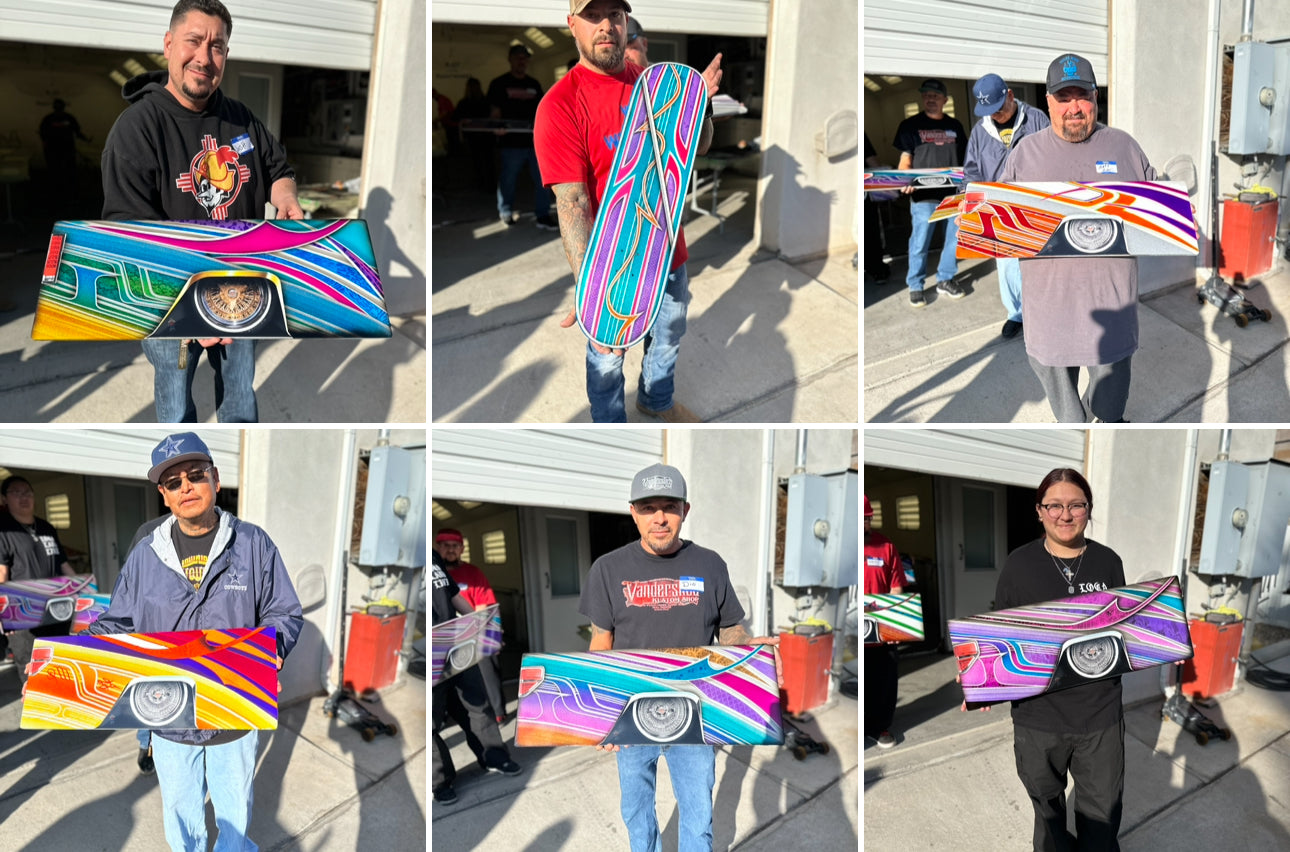 DIY Lowrider Pattern 12x32in MDF Board Kit – Vanderslice Kustom Shop