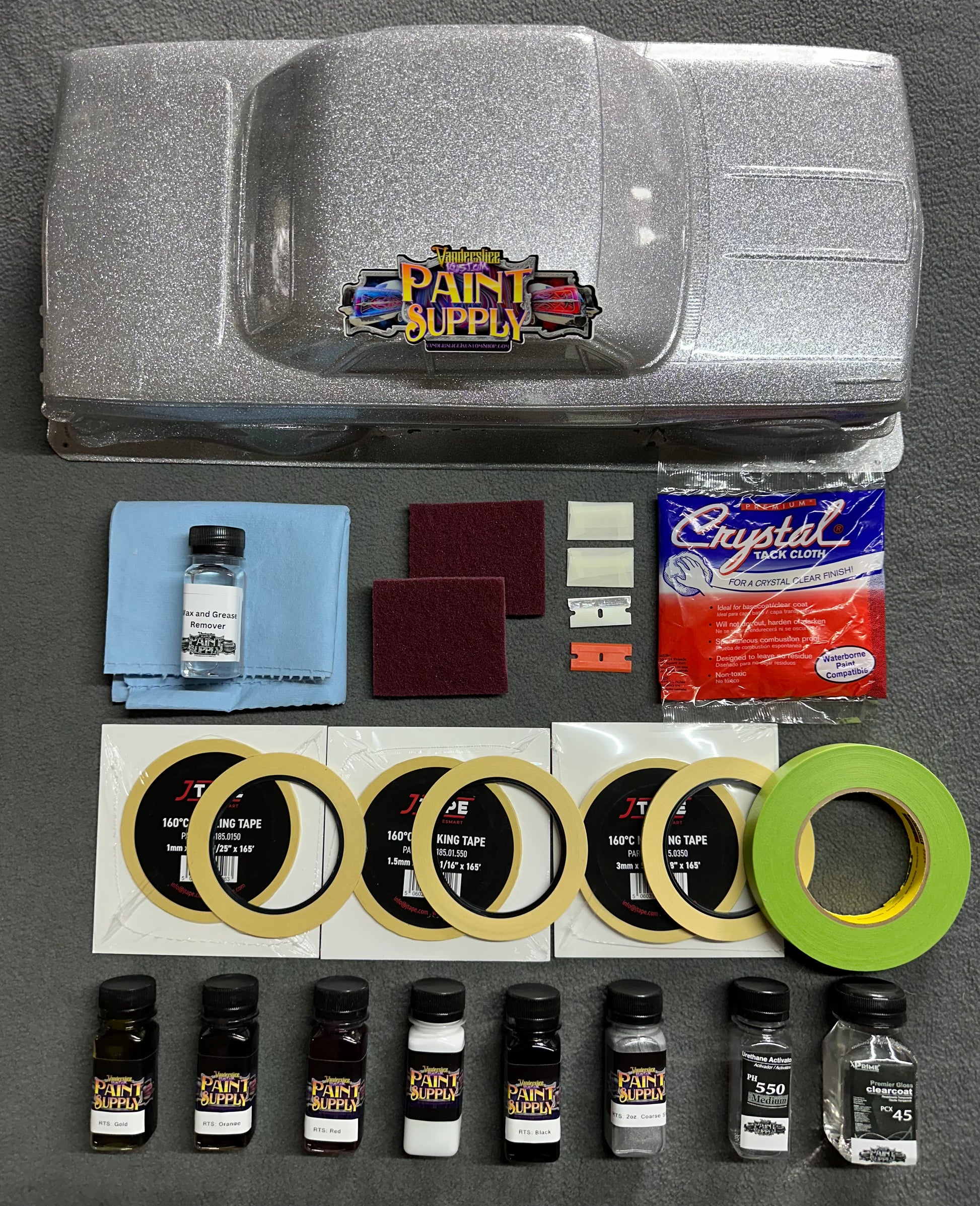 DIY Lowrider Pattern RC Car Kit small – Vanderslice Kustom Shop