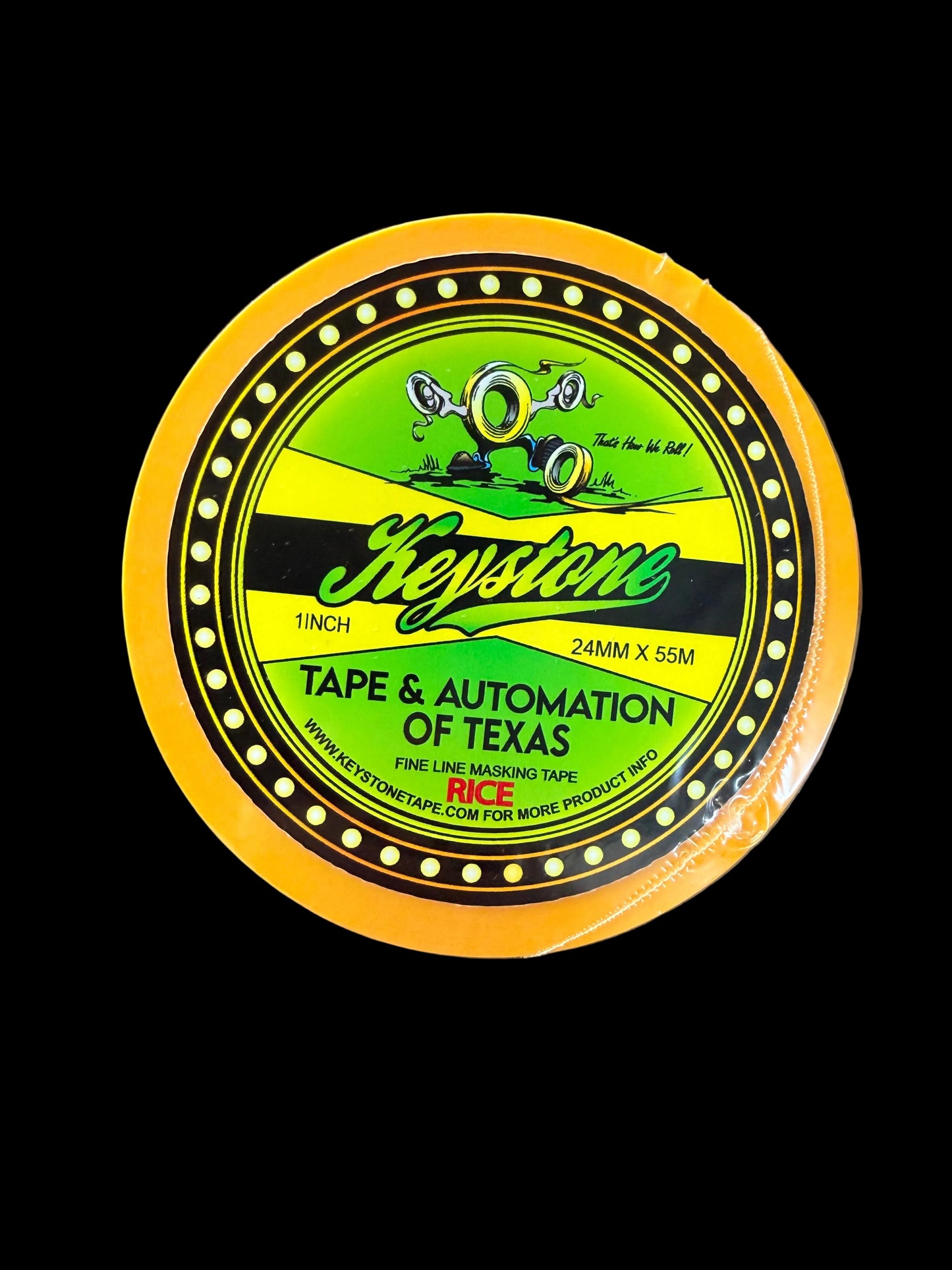 1" Keystone 24mm x 55mm Tape