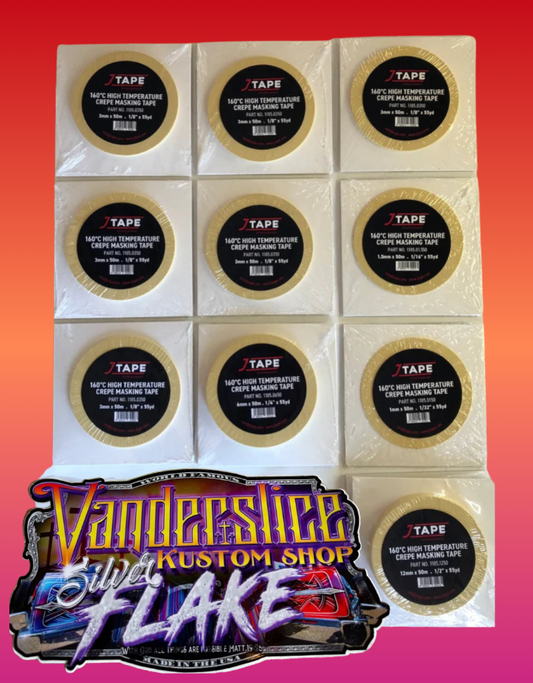 J tape 10 piece combo masking tape fine line kit