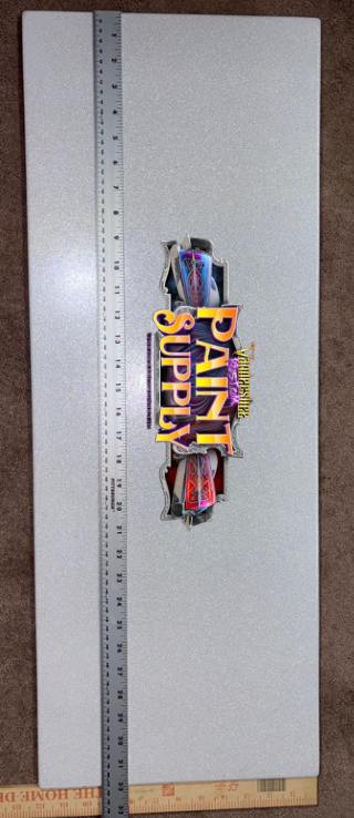 Exclusive White Ice finish-Subtle Pearl Glow MDF Pre-flaked boards