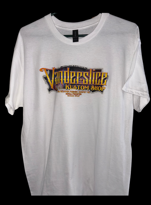 White Vanderslice kustom shop  T-shirt