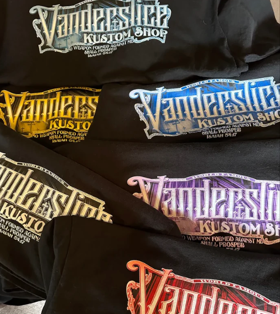 White Vanderslice kustom shop  T-shirt