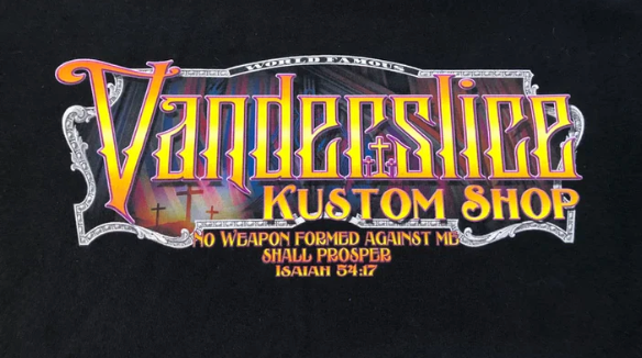 White Vanderslice kustom shop  T-shirt