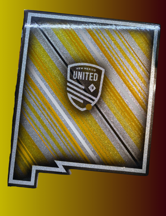 NM United Soccer Art Piece